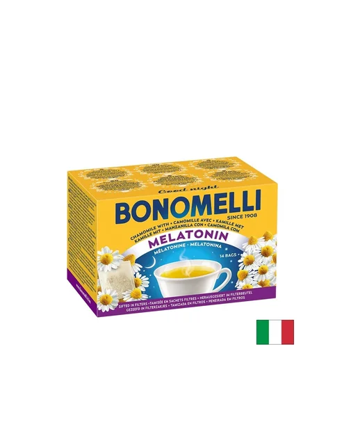 Лайка с мелатонин и магнезий Bonomelli — 14 пакетчета