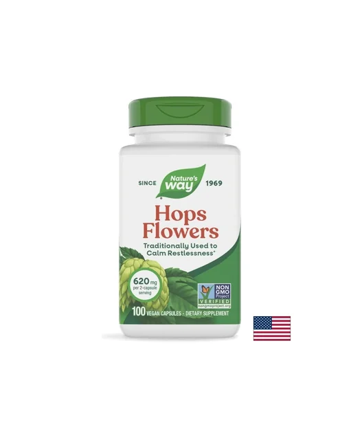 Хмел Nature’s Way - 310 mg, 100 капсули